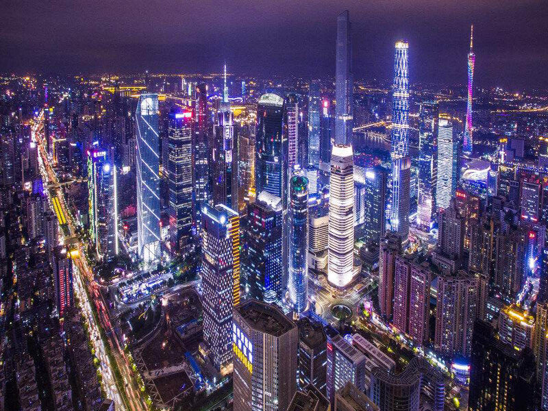 ساحة زهواجيانغ الجديدة Zhujiang New Town