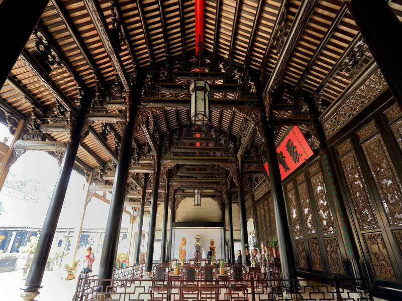 قاعة أسرة تشن Chen Clan Ancestral Hall