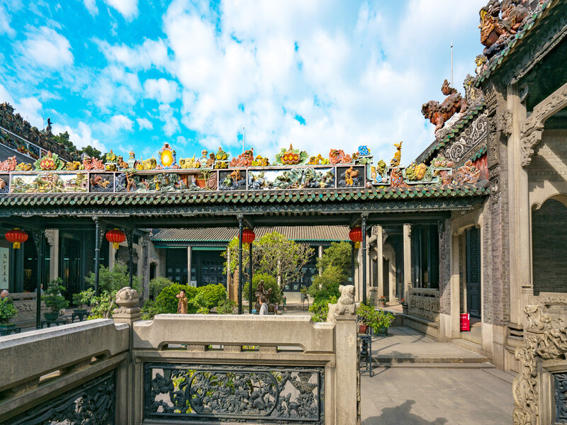 قاعة أسرة تشن Chen Clan Ancestral Hall