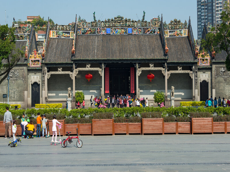 قاعة أسرة تشن Chen Clan Ancestral Hall