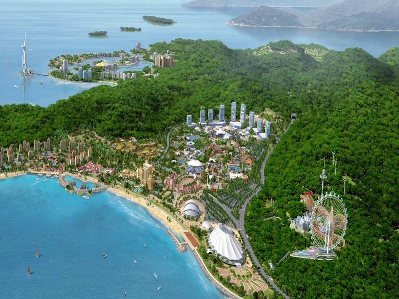 مدينة تشانغ لونغ السياحية Chimelong Tourist Resort