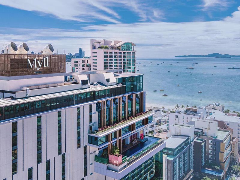 MYTT Beach hotel pattaya - sha extra plus فندق ميت بيتش