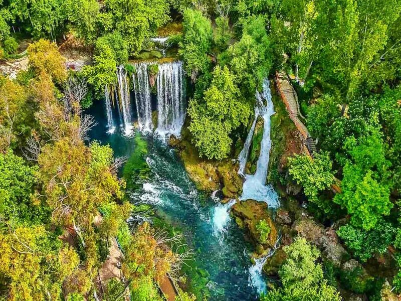 شلالات كورشونلو Kursunlu Waterfall