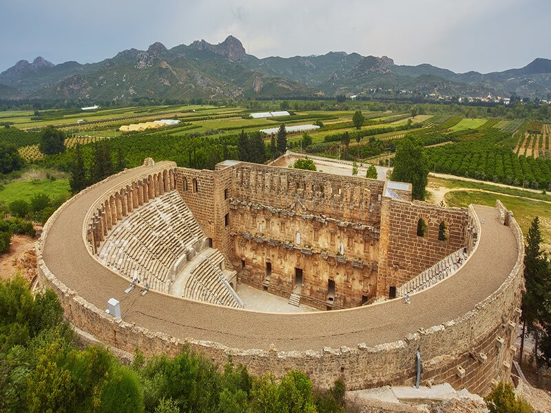 مدينة أسبندوس القديمة Aspendos Ancient City