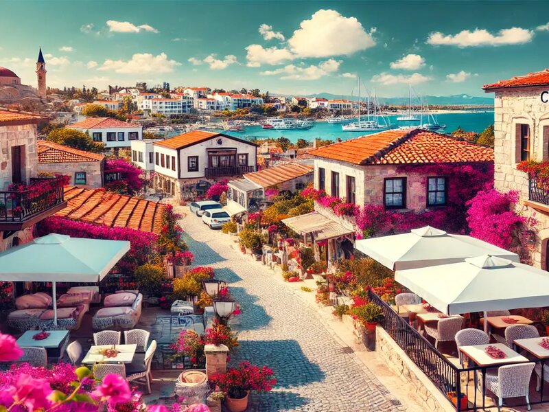 قرية ألاتشاتي Alacati Village