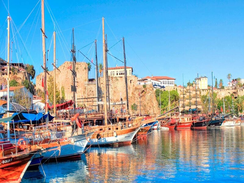 ميناء أنطاليا القديم Antalya Old Marina