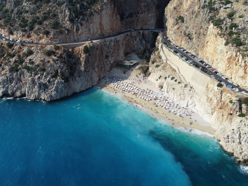 شاطئ كابوتاش Kaputaş Beach Antalya