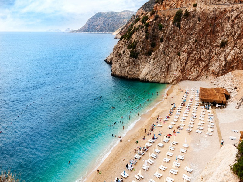 شاطئ كابوتاش Kaputaş Beach Antalya
