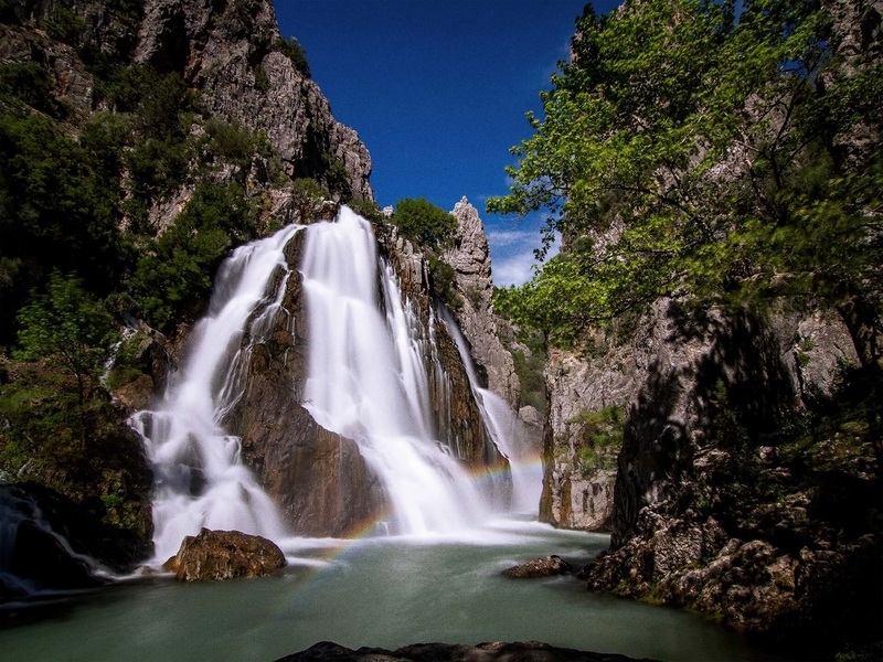 شلال أوتشان سو  Uçansu Waterfall