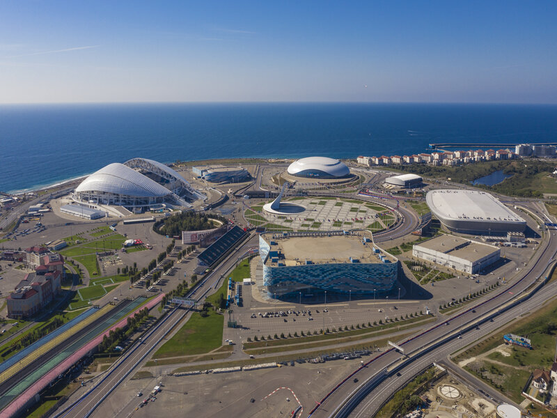 الحديقة الأولمبية في سوتشي Sochi Olympic Park