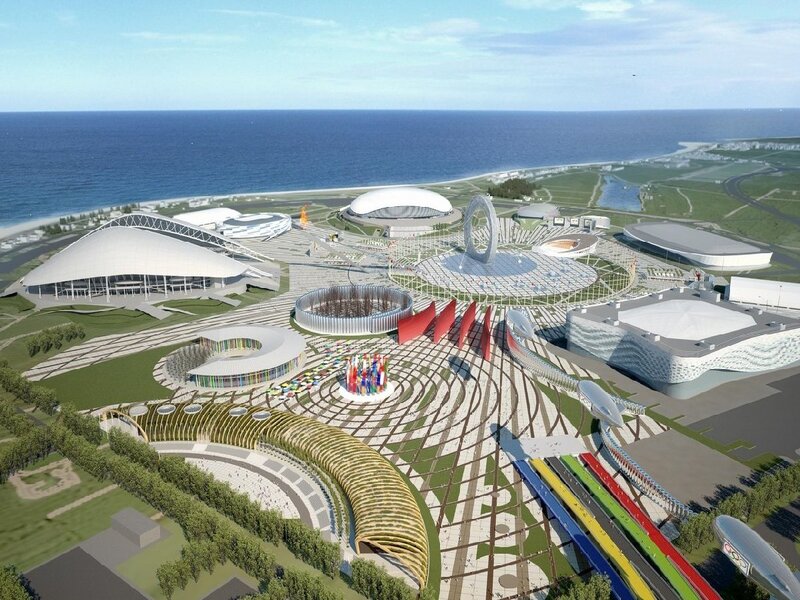 الحديقة الأولمبية في سوتشي Sochi Olympic Park
