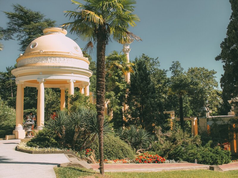 حديقة دندرا النباتية Sochi Arboretum Park