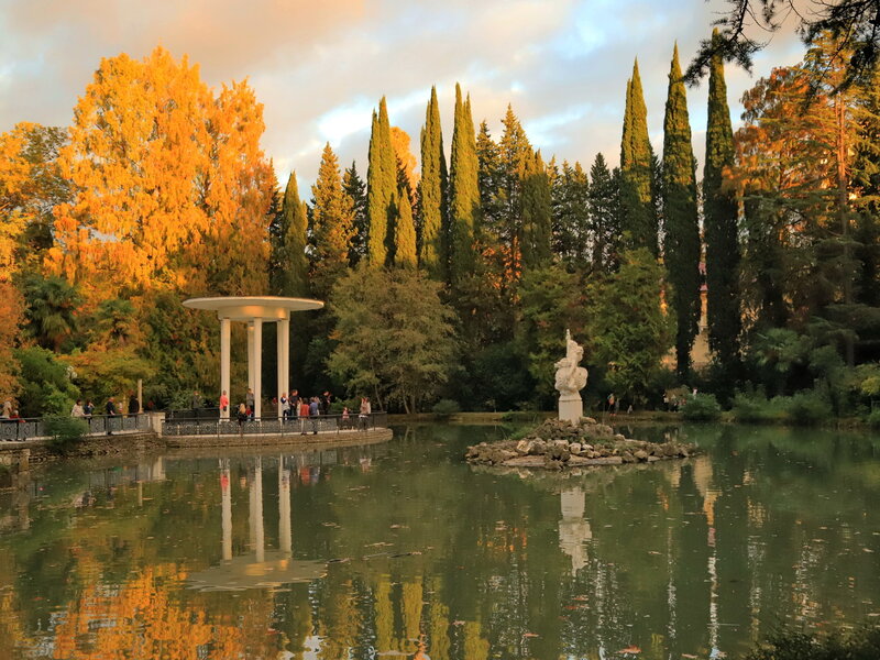 حديقة دندرا النباتية Sochi Arboretum Park