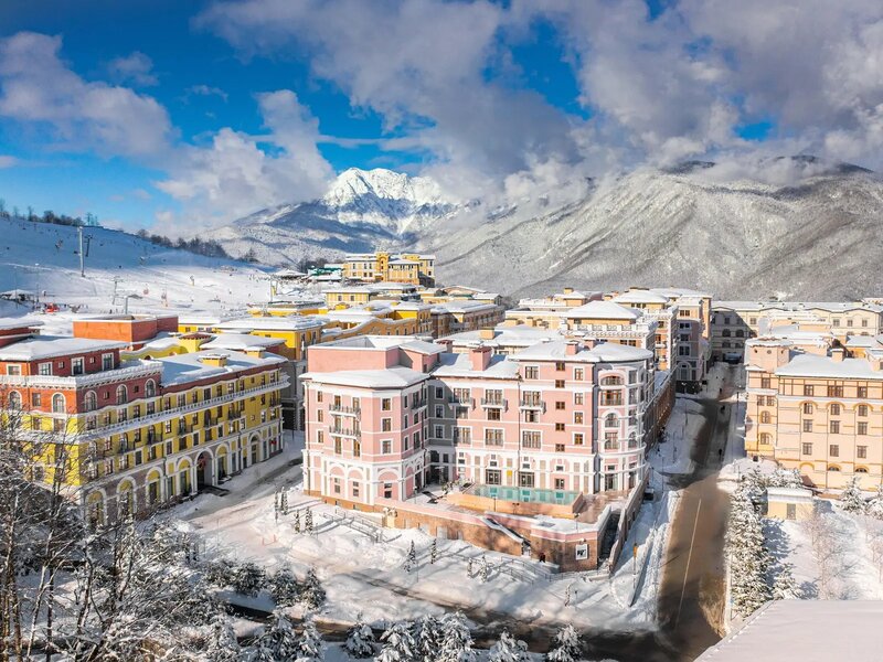 كراسنايا بوليانا Krasnaya Polyana