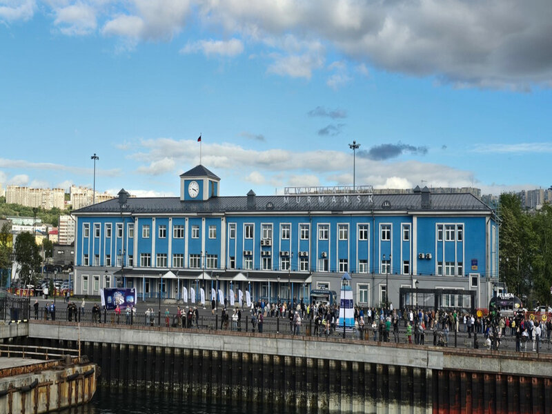 المحطة البحرية في مورمانسك Marine Station Murmansk