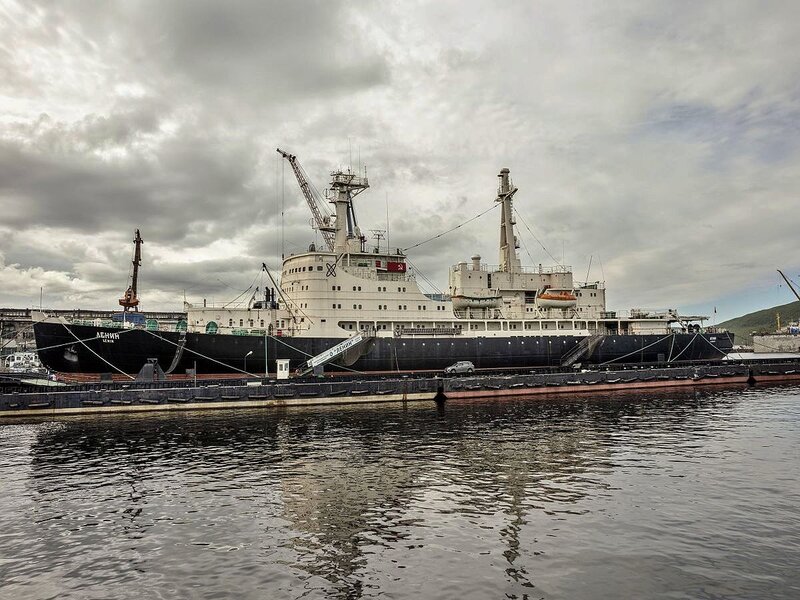 سفينة كاسحة الجليد النووية لينين Lenin Icebreaker