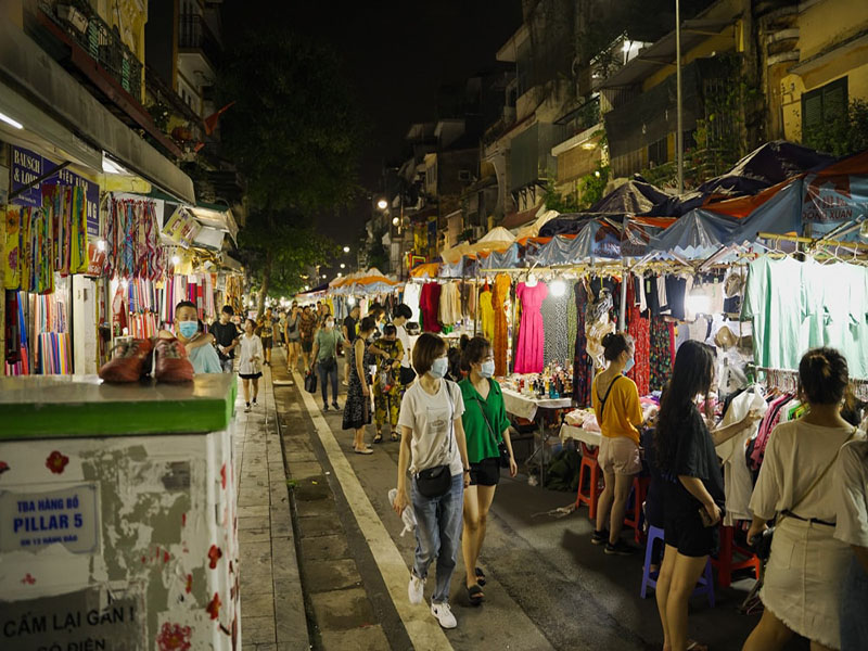 سوق هانوي الليلي Hanoi Night Market