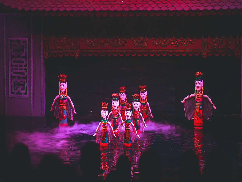 مسرح الدمى المائية تانغ لونغ Tanglong Water Puppet Theater