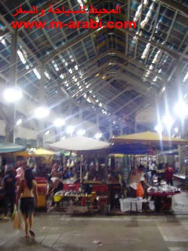  السوق الهندي ليلا -مسجد جامك-المتلت الذهبي