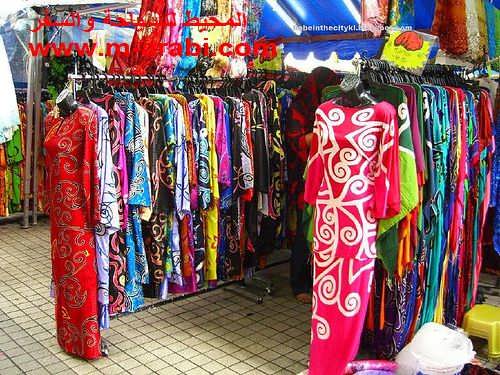 محلات الملابس  السوق الهندي -مسجد جامك-المتلت الذهبي