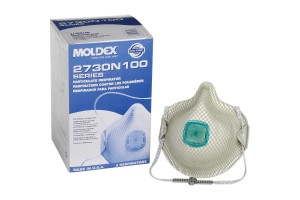 مولدكس 2730 N100 Series MediumLarge تنفس الجسيمات 5Box