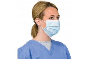 Pieces Surgical Face Masks Disposable, MedicalDental Quality 3-Ply 