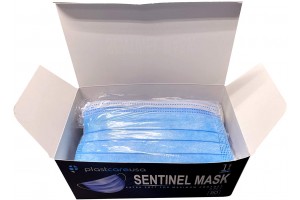 ASTM Level 1 Blue Earloop Surgical Face Masks (50)