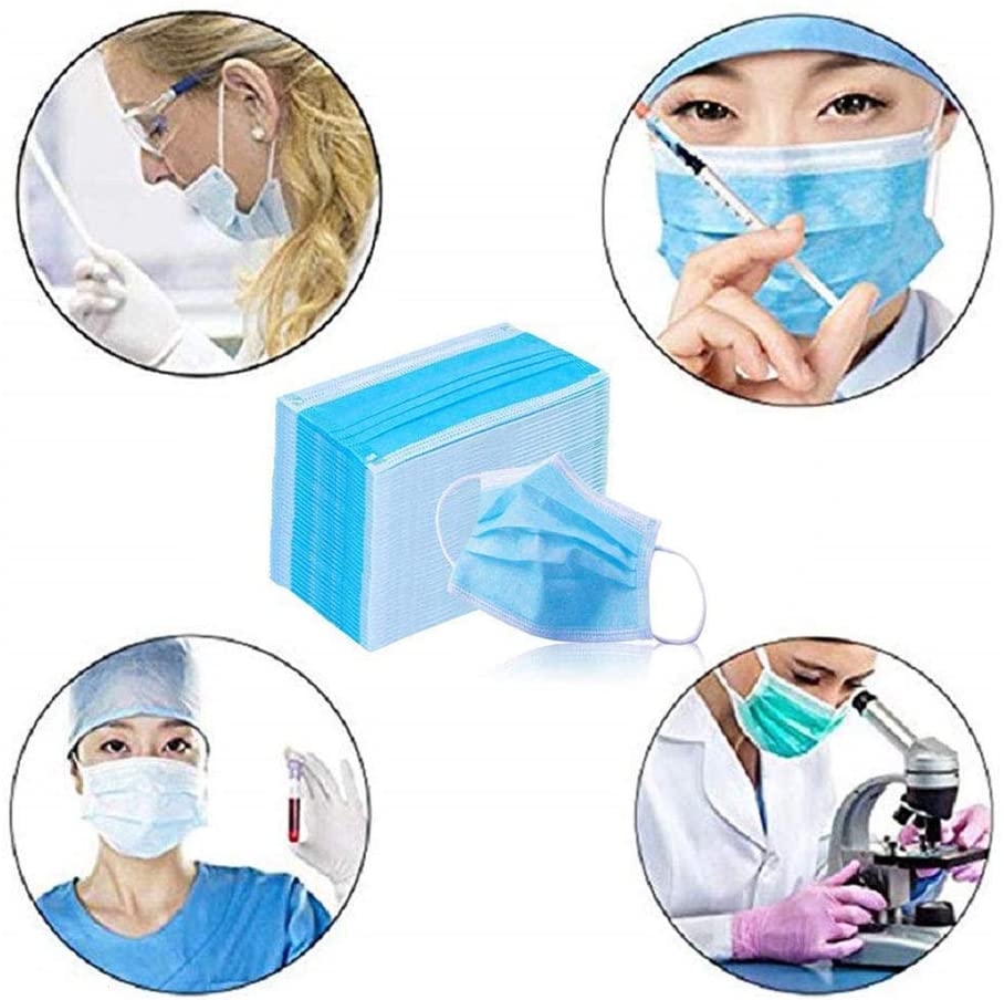 Purelife Earloop Face Mask Astm Level 1 Surgical Mask 3 Ply 50pcs Blue 50pcs