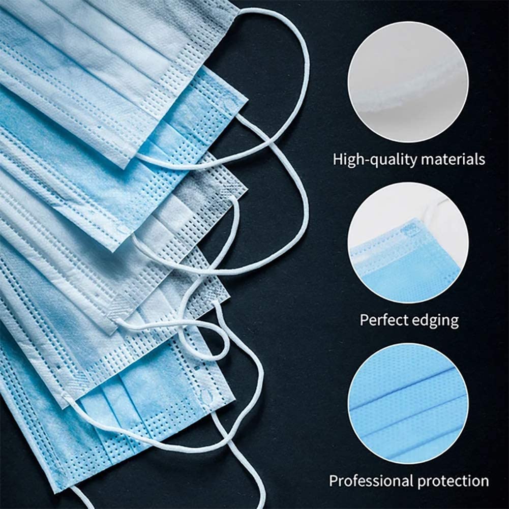 Purelife Earloop Face Mask Astm Level 1 Surgical Mask 3 Ply 50pcs Blue 50pcs